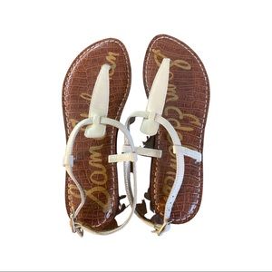 Sam Edelman 61/2 creamy white sandals